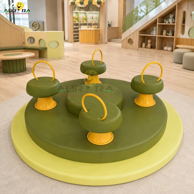 Party Event Supplier - Carrousel en bois tendance pour enfants,