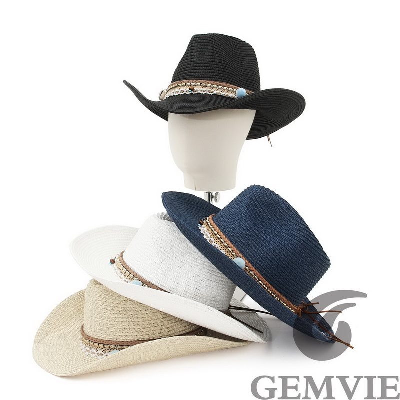 GEMVIE Chapeau de paille rétro - Paper Straw Color avis et prix