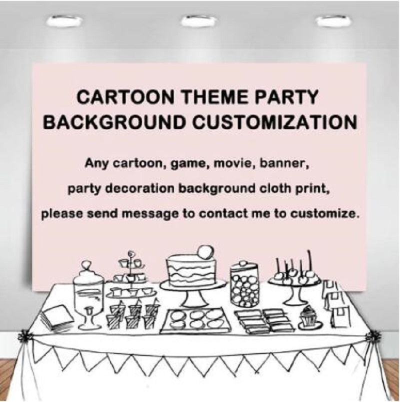 Toile de fond photographique p - Dessert Table Backdrop avis et prix