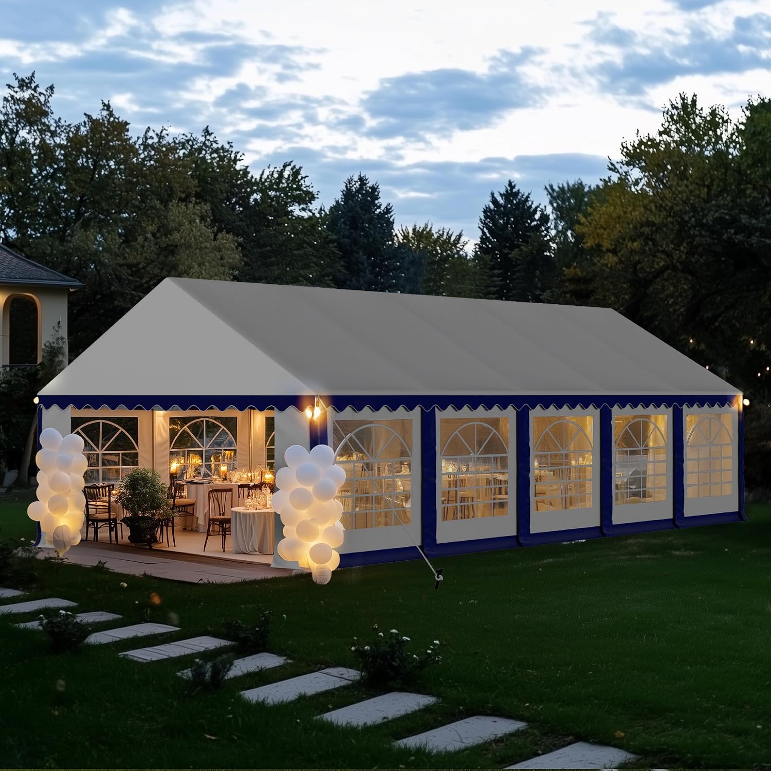 Tente pour fête 16x32 pieds, t - Event & Party Supply avis et prix