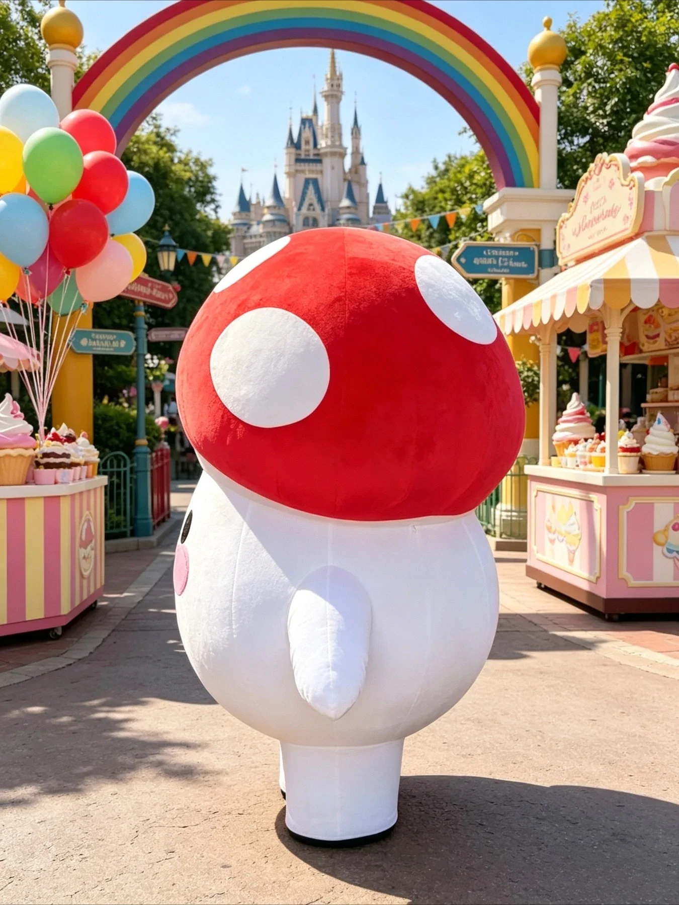 Costume de mascotte de champig - Event & Party Supply avis et prix