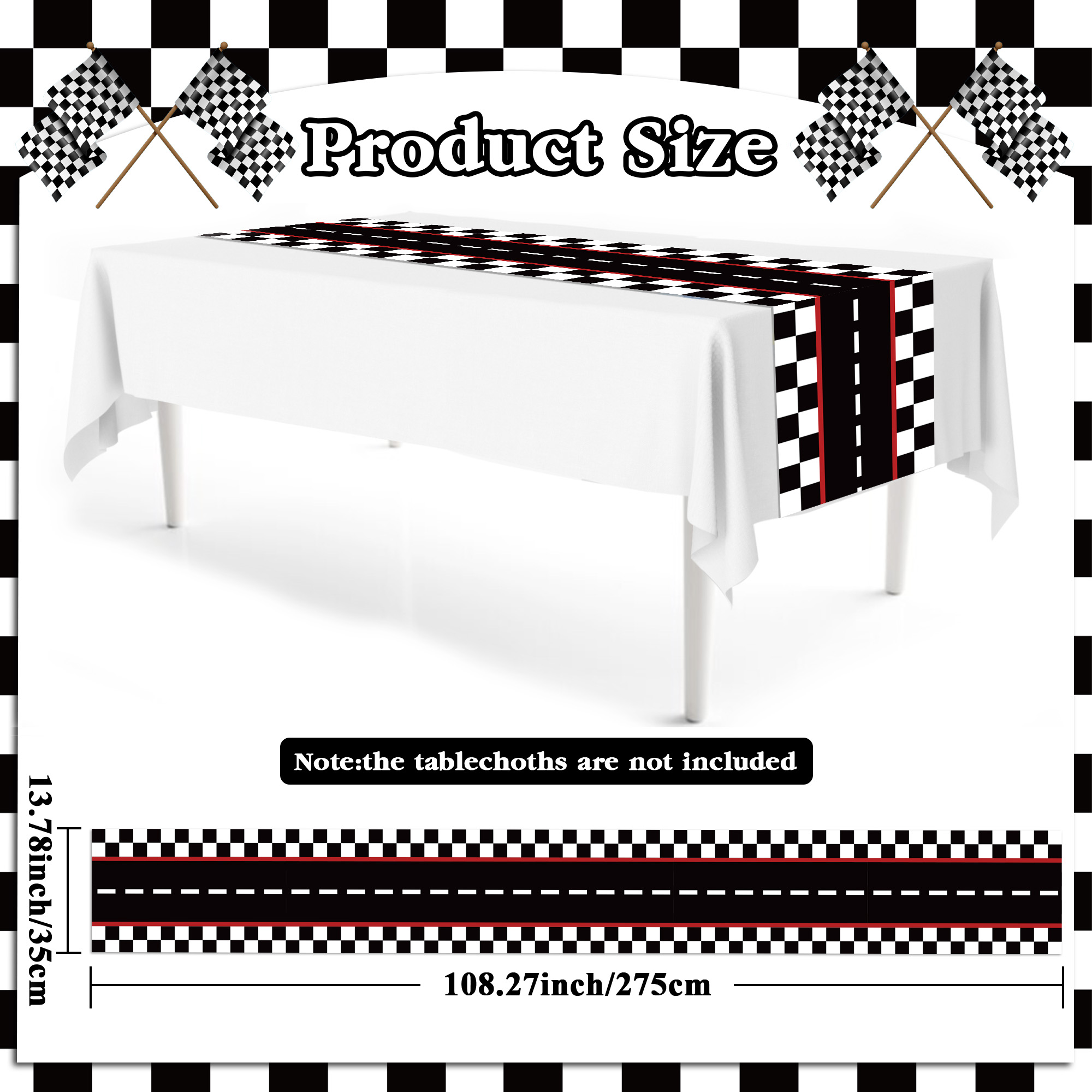 1/3/6 pièces, nappes de table  - Table Cloth Disposable avis et prix