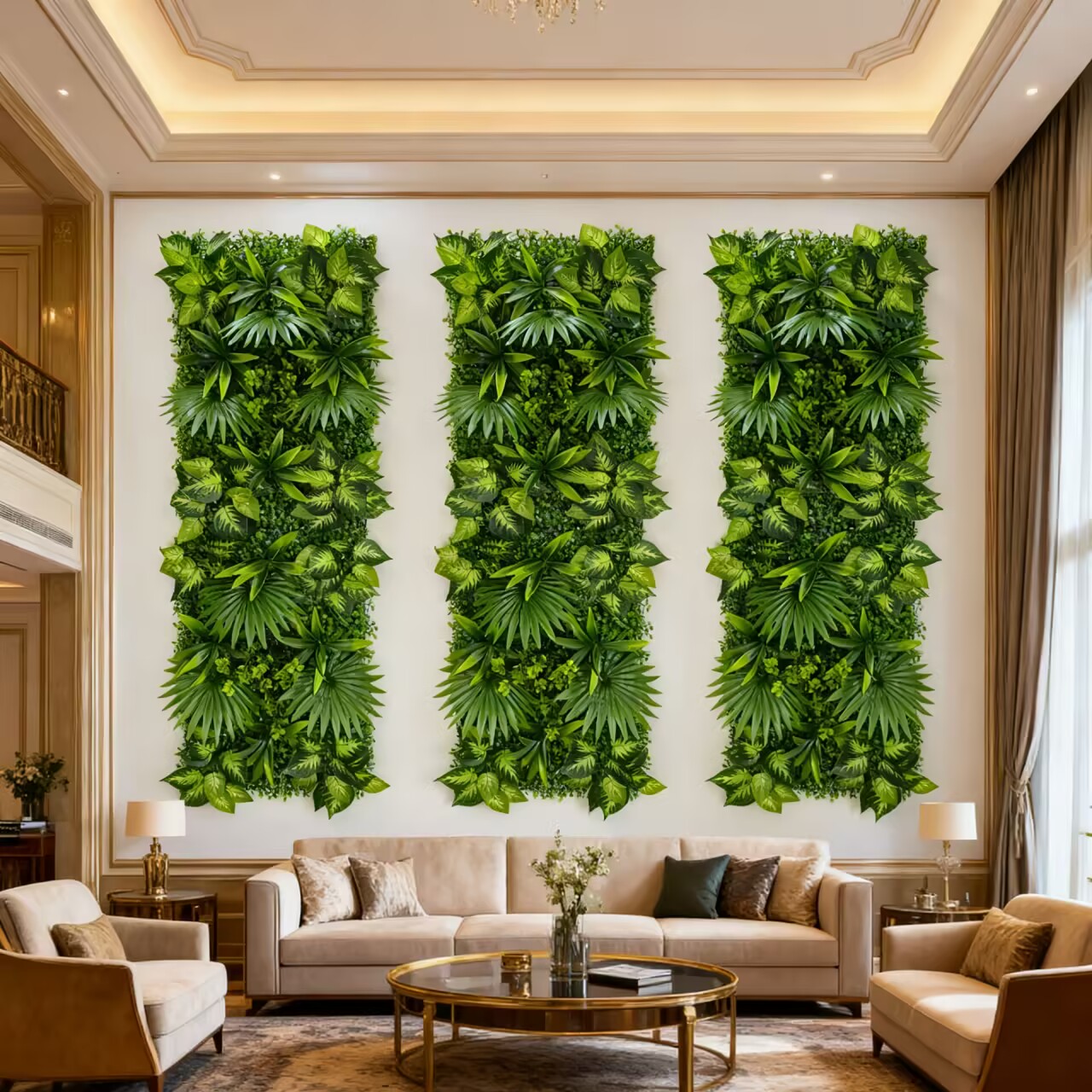 Panneau de gazon artificiel ve - Flower Wall Panel avis et prix