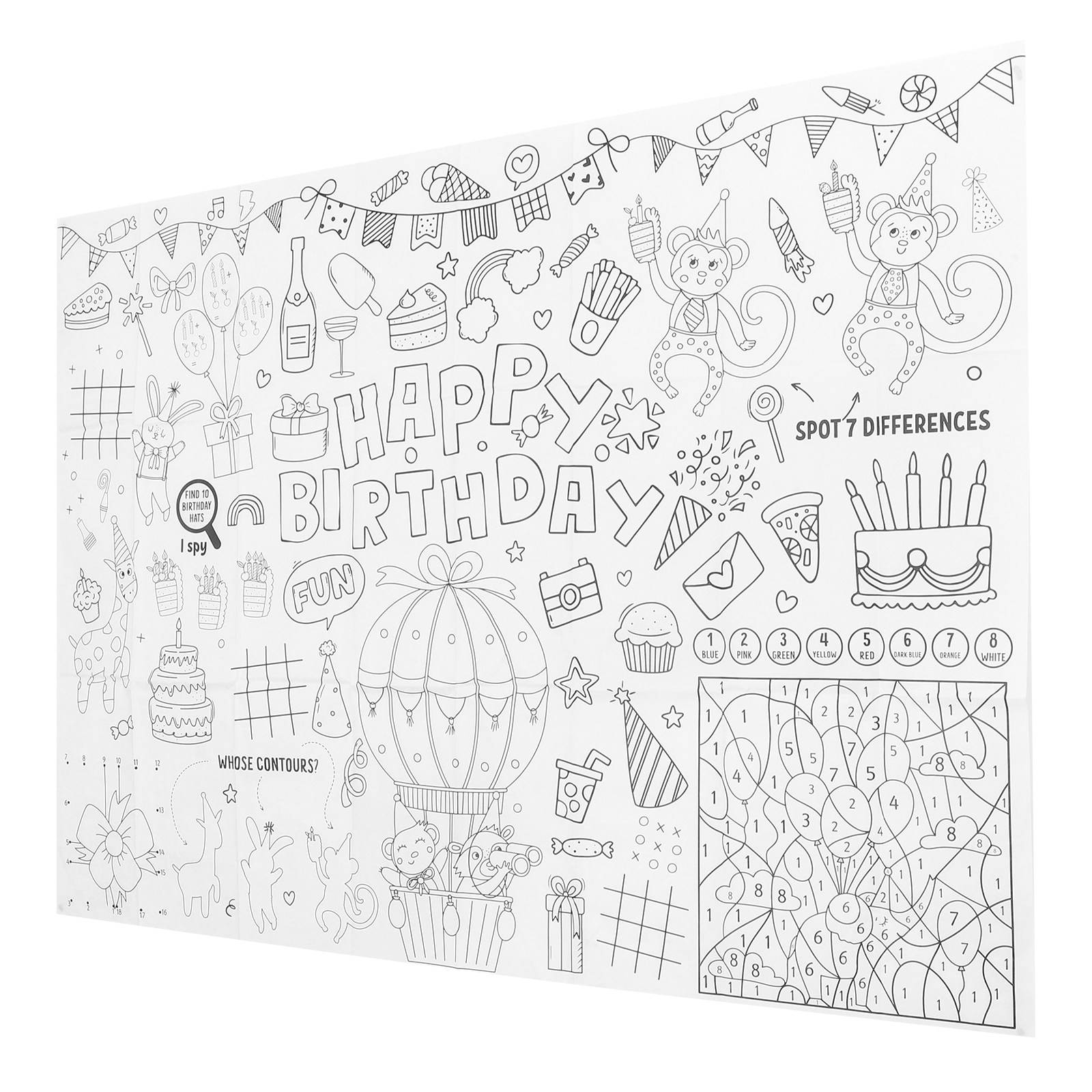 Nappe de fête d'anniversaire s - Table Cloth Disposable avis et prix