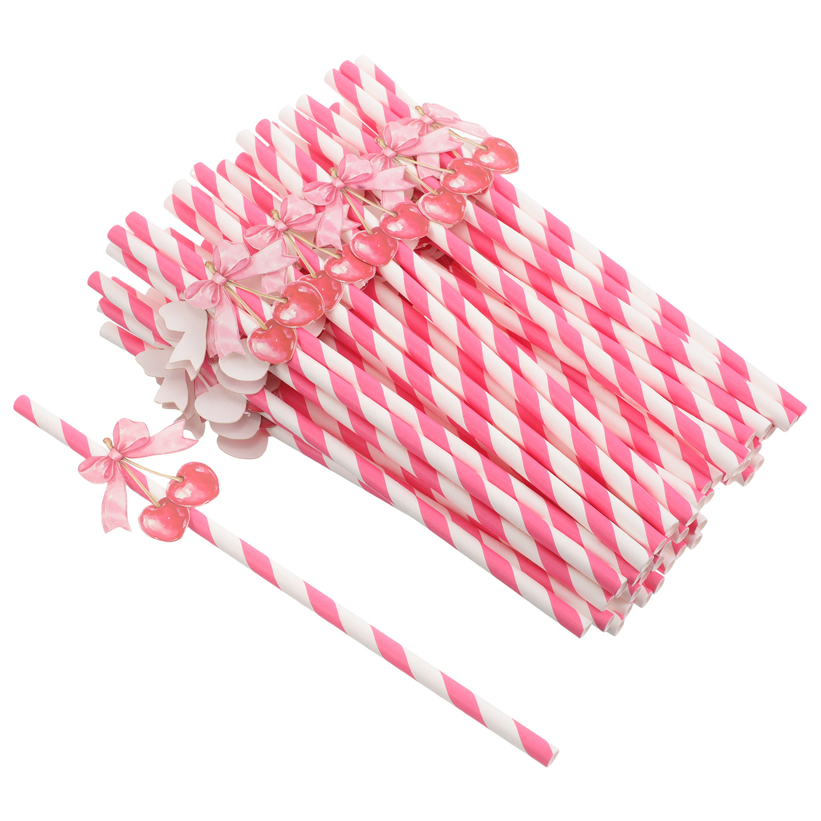 50 pailles en papier à thème c - Paper Straw Color avis et prix