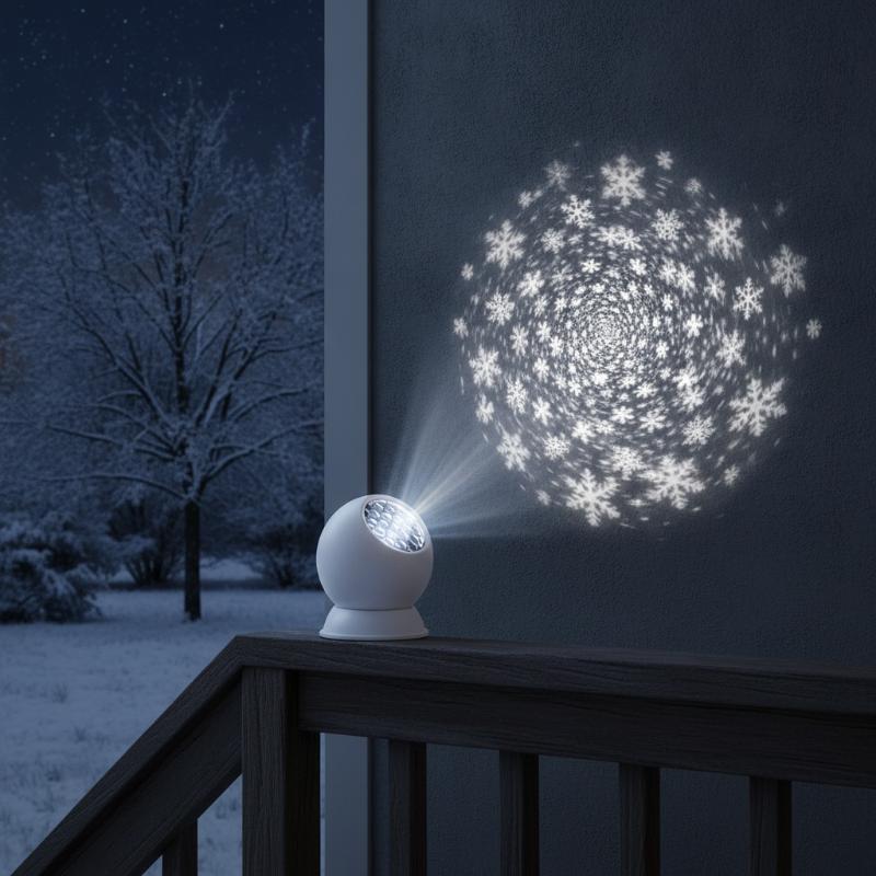 Lampe projecteur LED flocon de - Event & Party Supply avis et prix